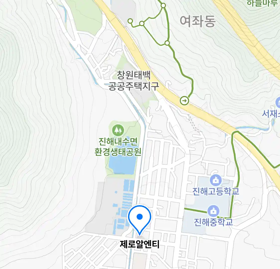 제로알엔티 지도