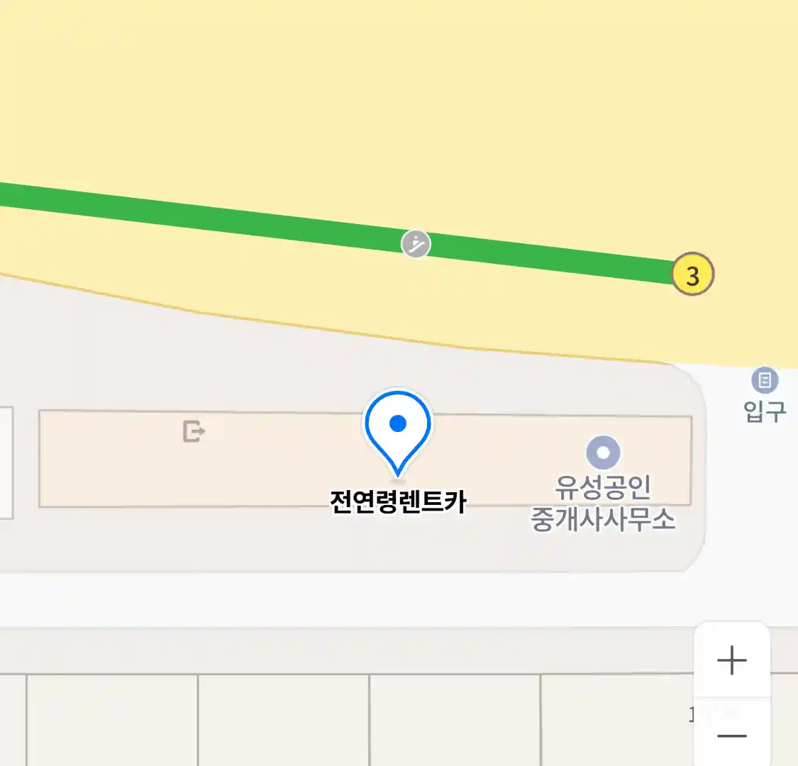 전연령렌트카 위치