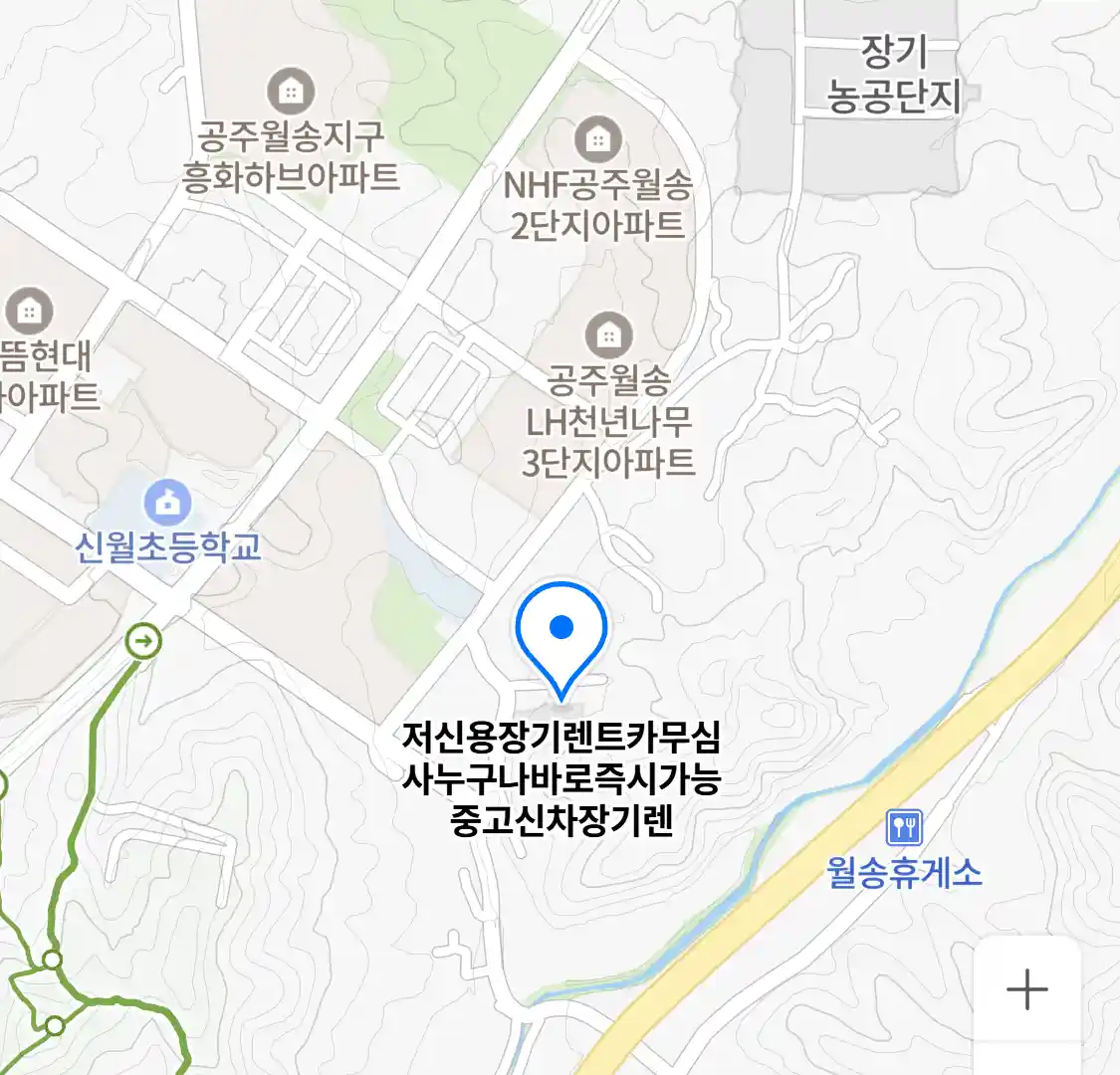 저신용장기렌트카무심사누구나바로즉시가능중고신차장기렌 (금흥동) 위치