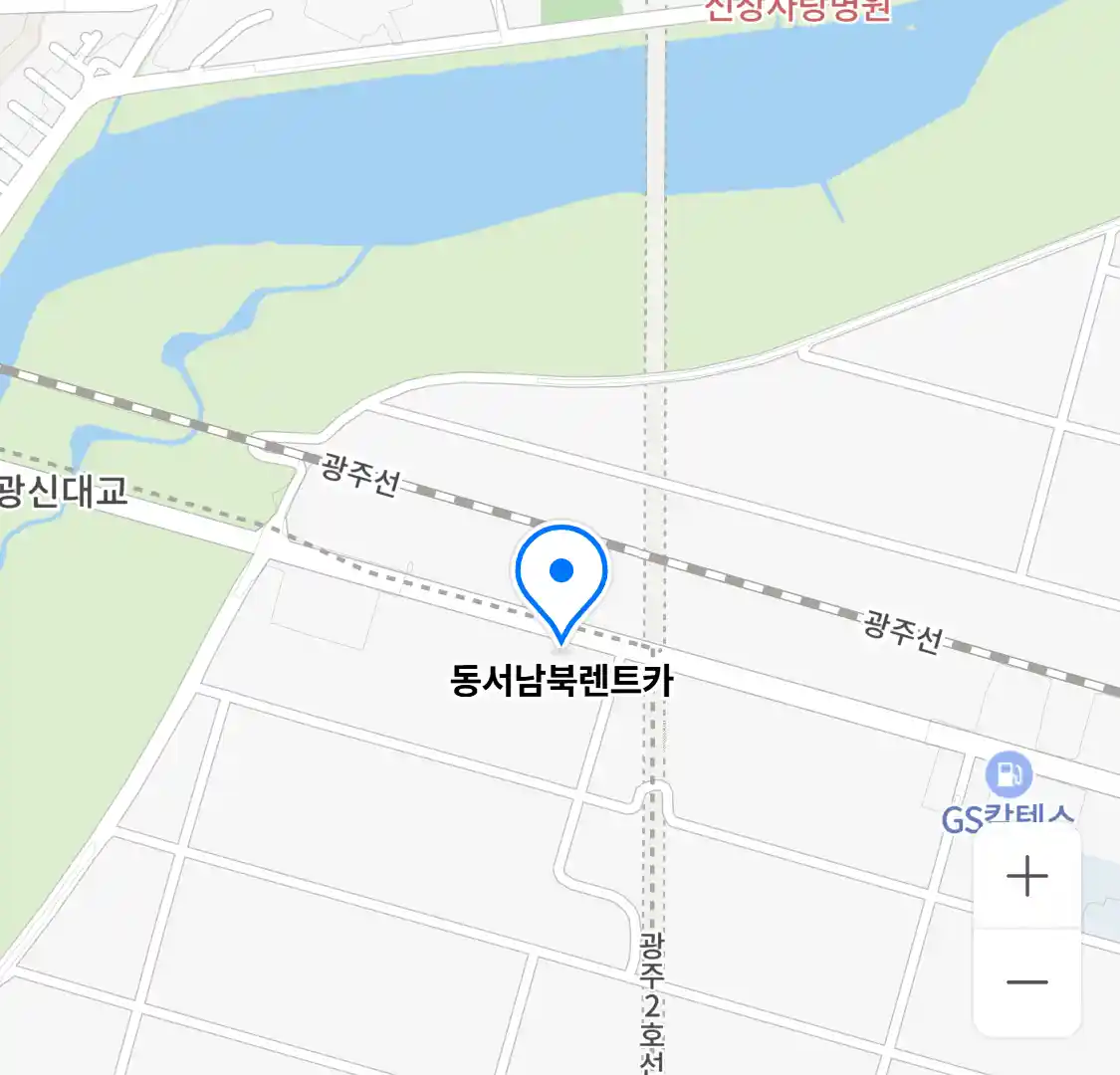 동서남북렌트카 위치