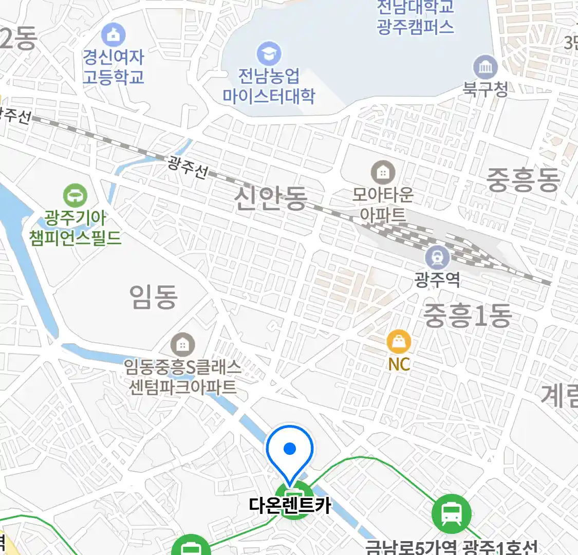 다온렌트카 위치