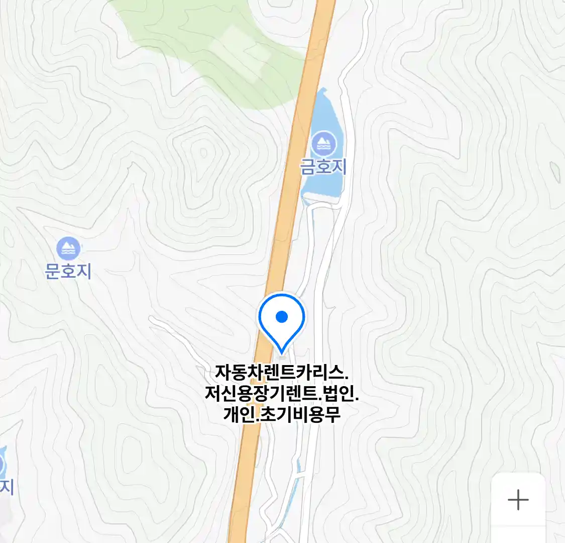 자동차렌트카리스저신용장기렌트법인개인초기비용무 위치