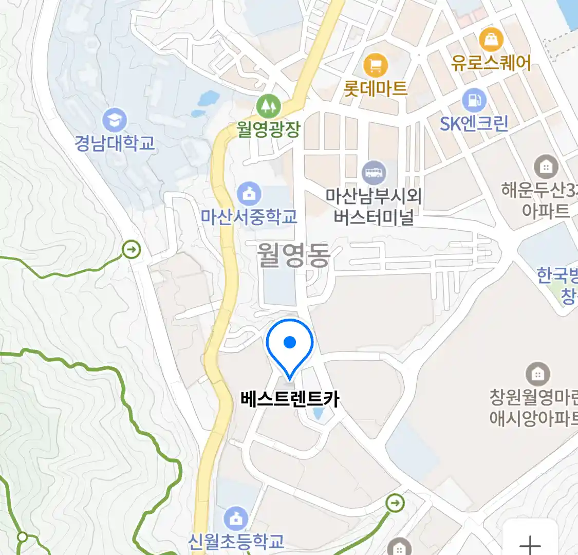 베스트렌트카 위치
