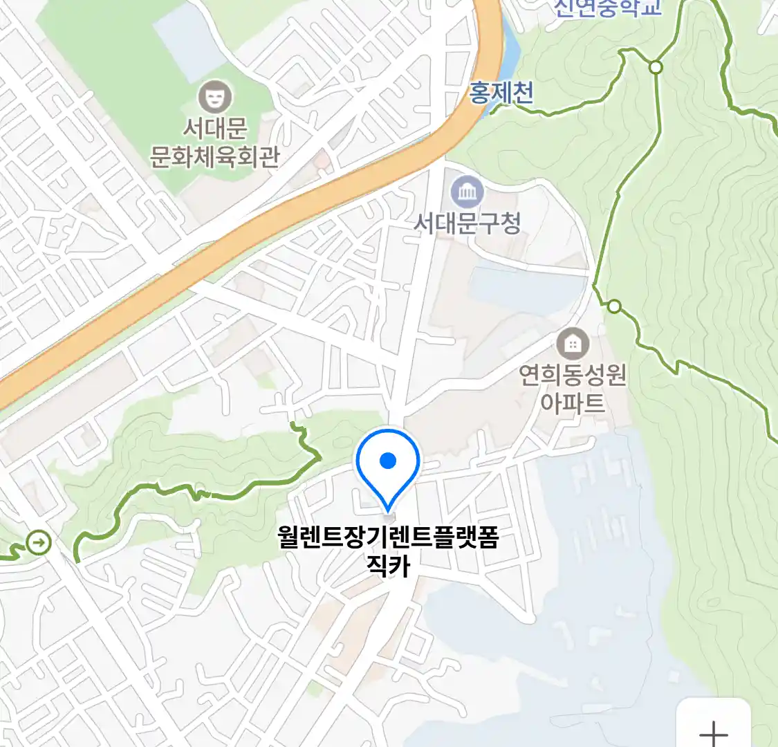 월렌트장기렌트플랫폼직카 위치