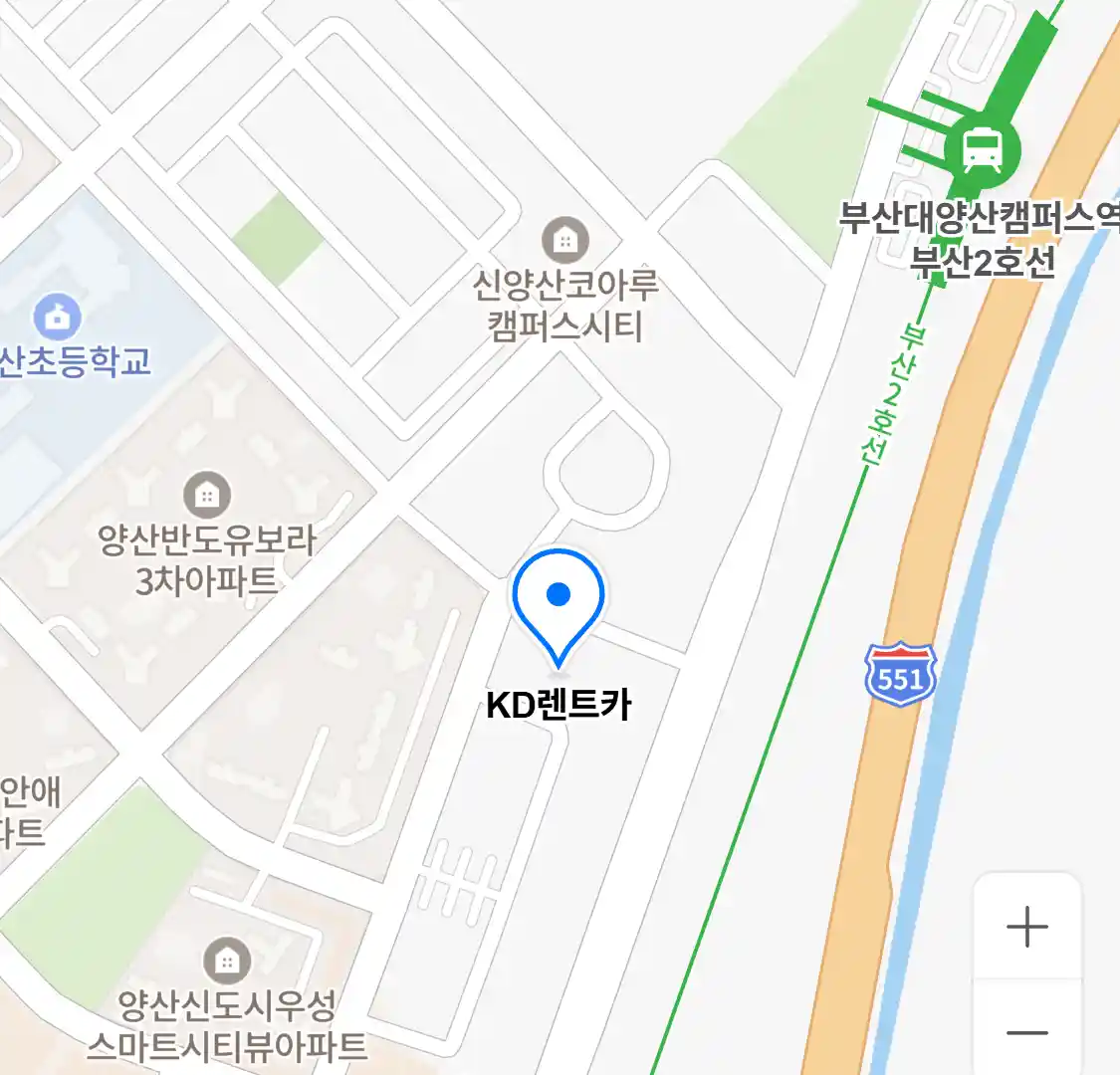 KD렌트카 위치