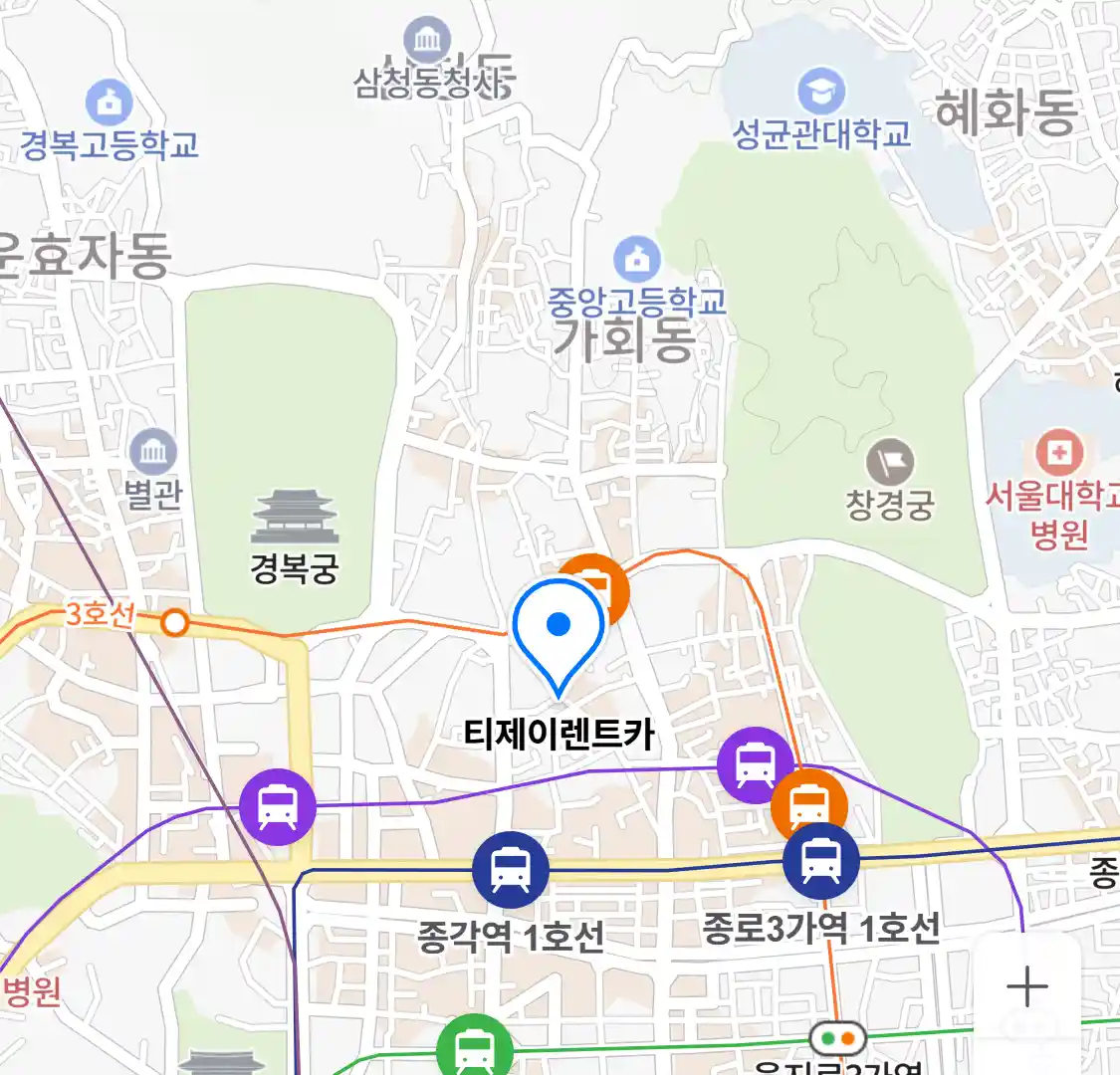 티제이렌트카 위치