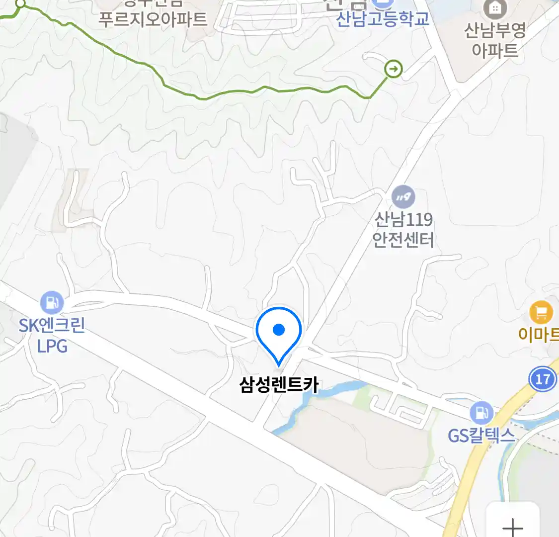 삼성렌트카 위치