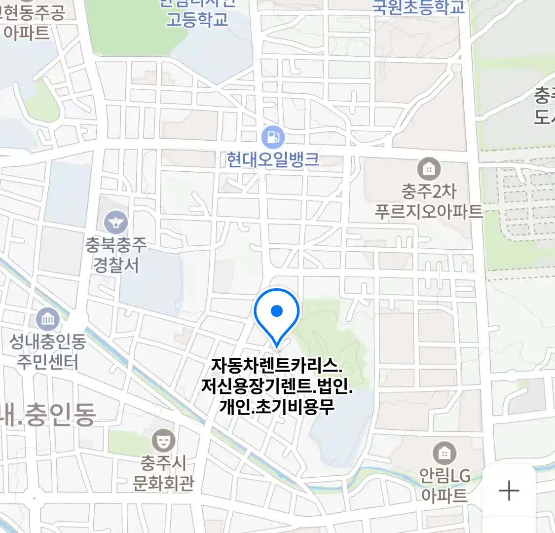 자동차렌트카리스저신용장기렌트법인개인초기비용무 위치