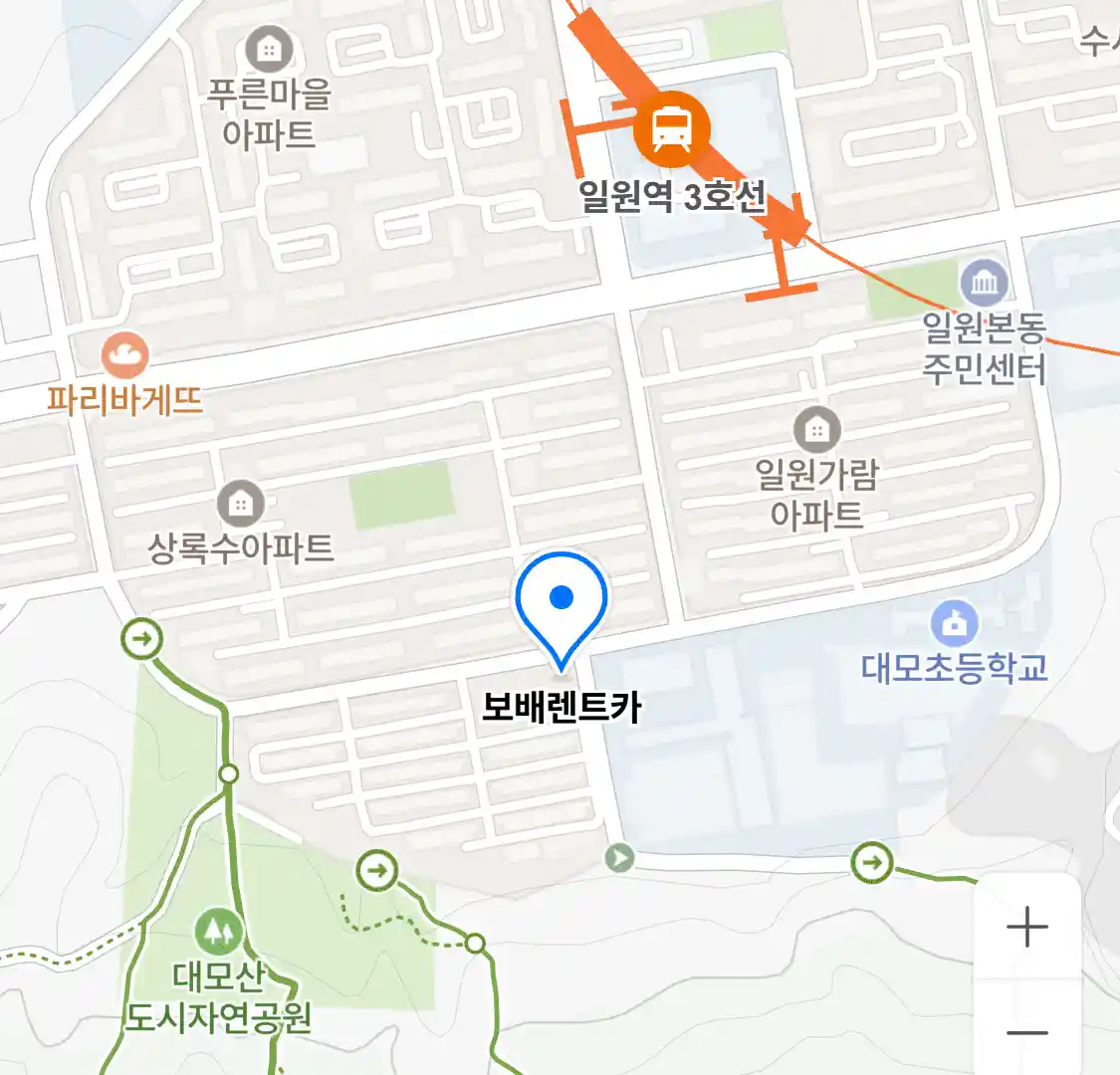 보배렌트카 위치