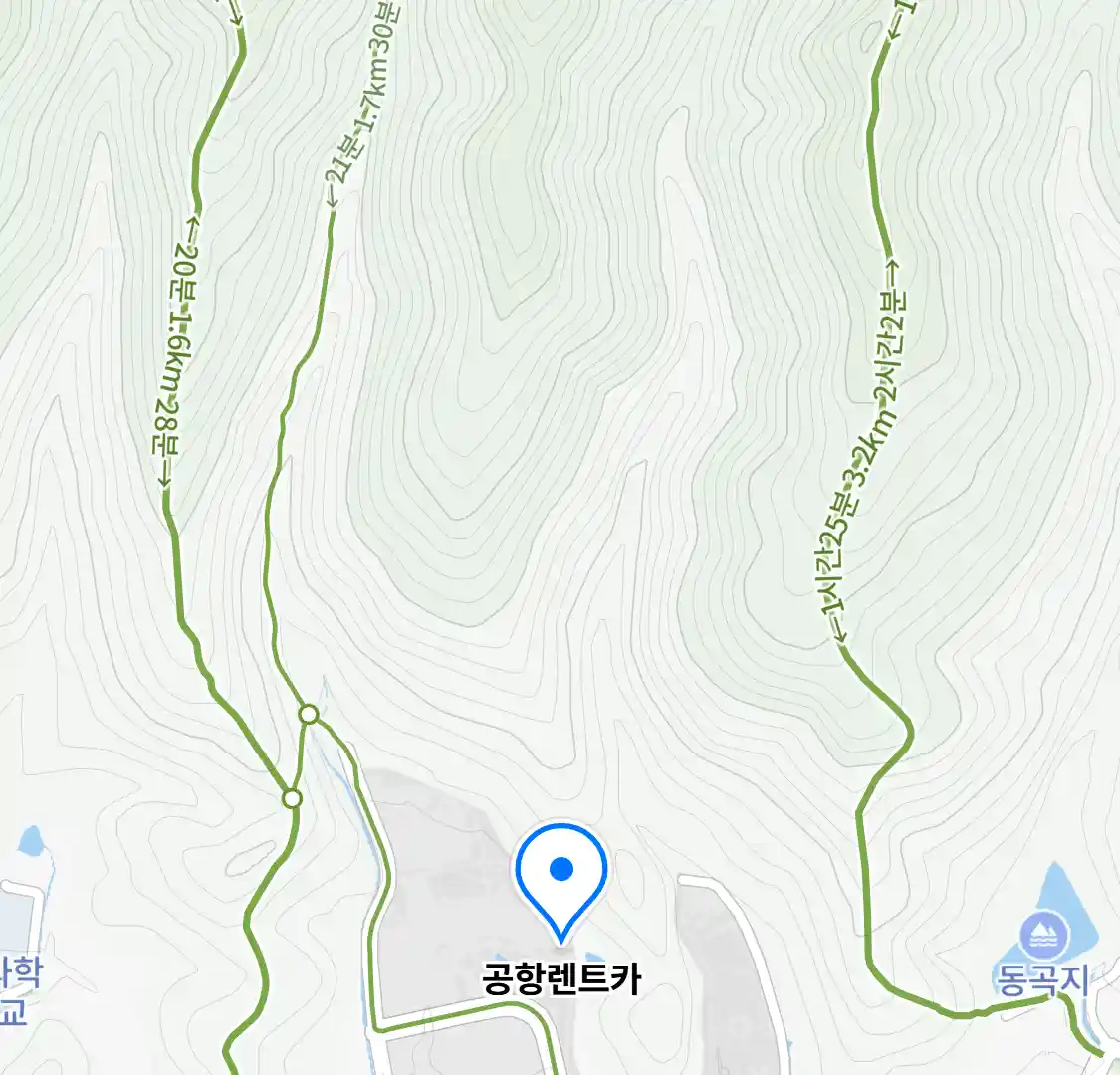 공항렌트카 위치