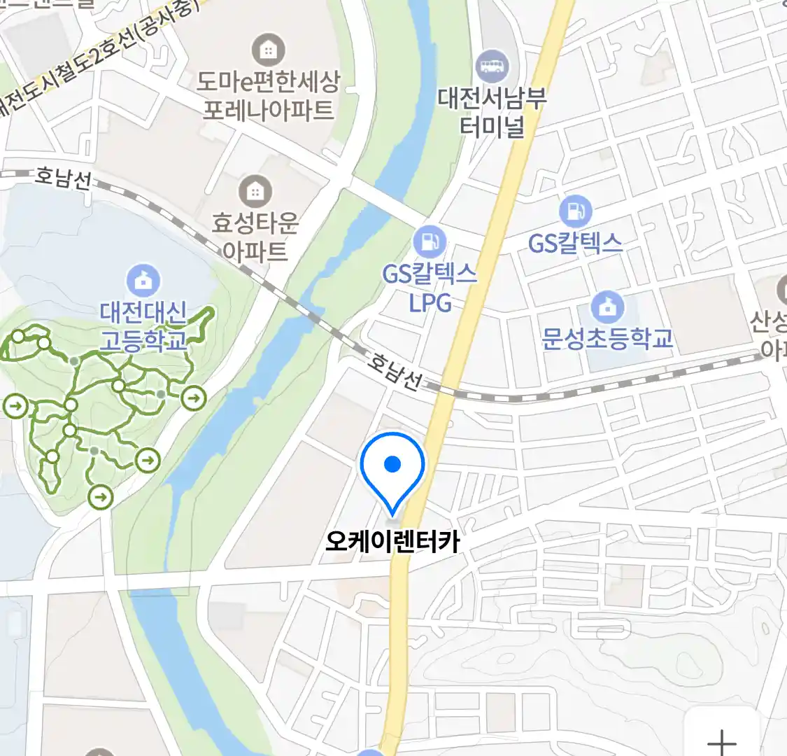 오케이렌트카 위치