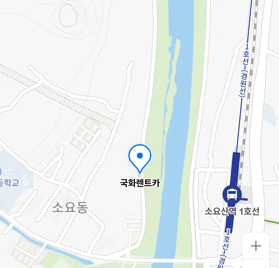 국화렌트카 (동두천동) 위치