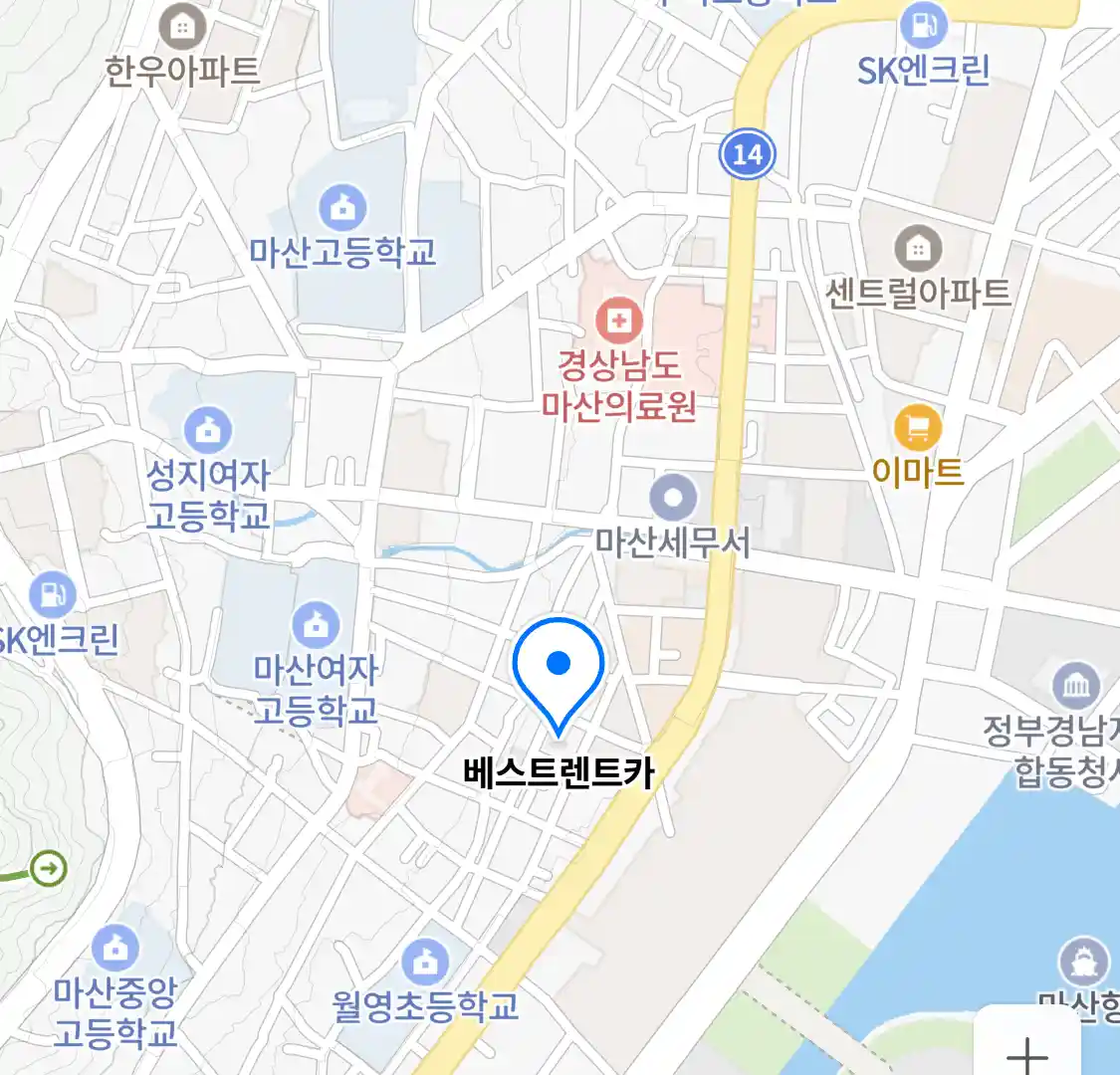 베스트렌트카 위치
