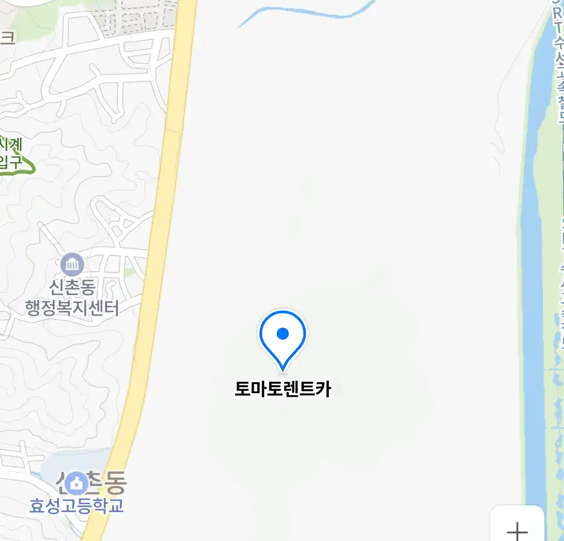 토마토렌트카 (오야동) 위치