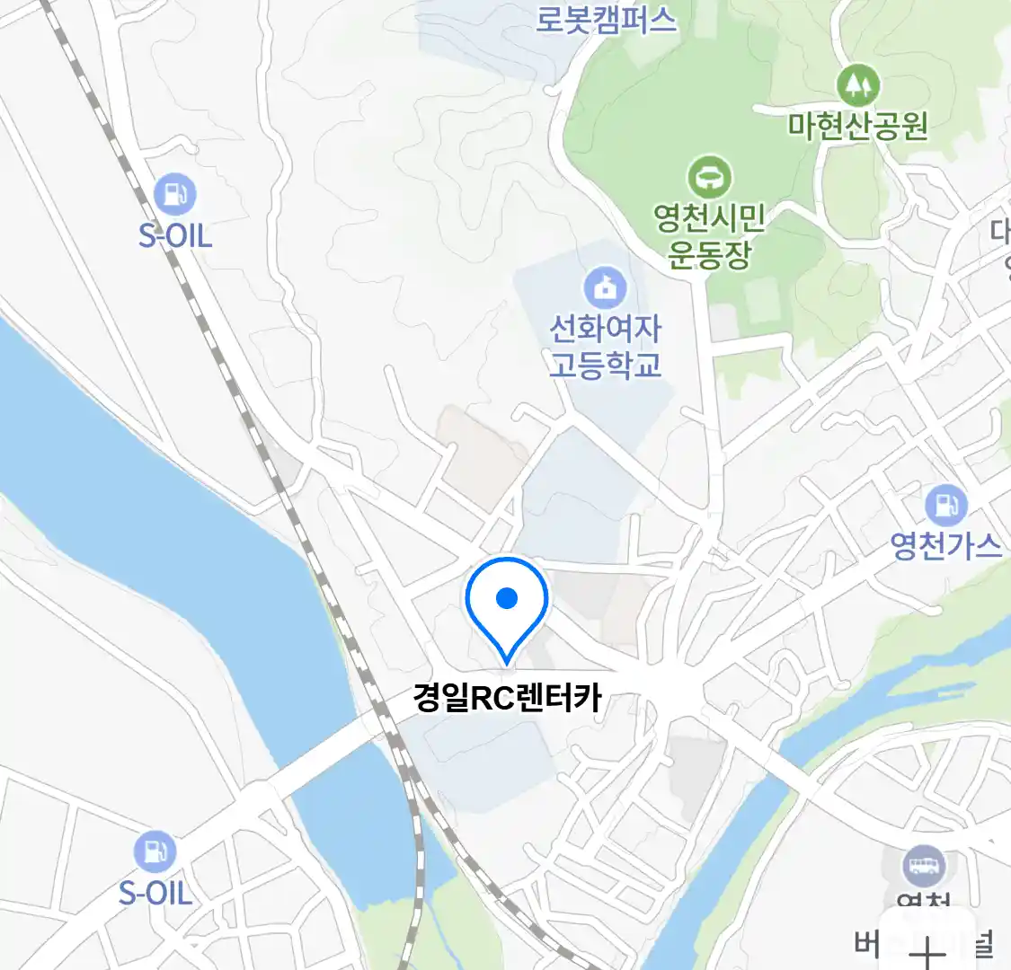 경일RC렌터카 위치