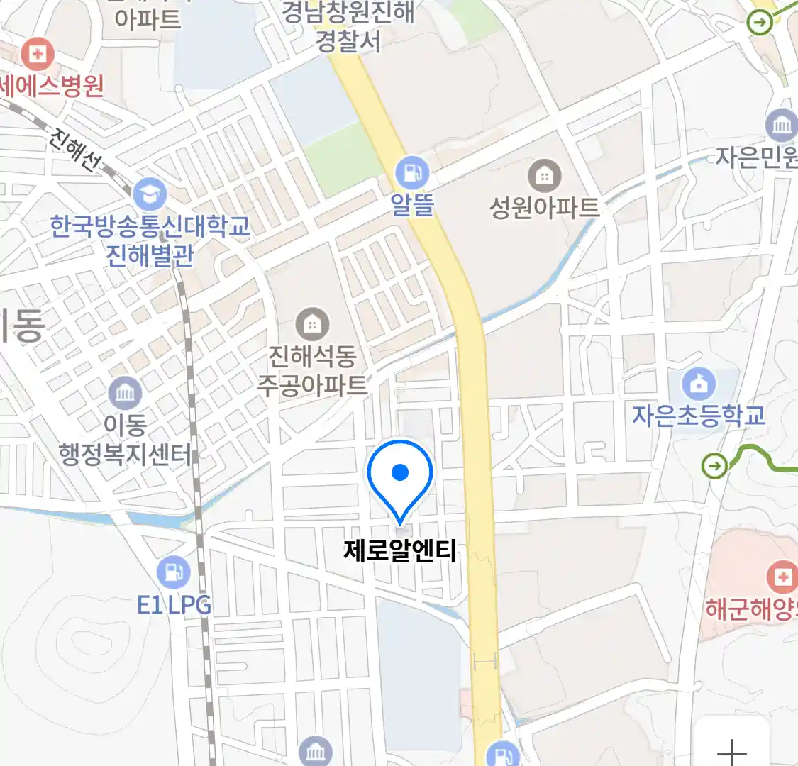 제로알엔티 위치
