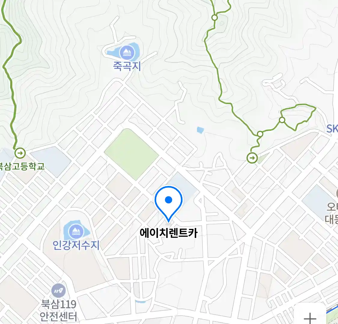 에이치렌트카 위치