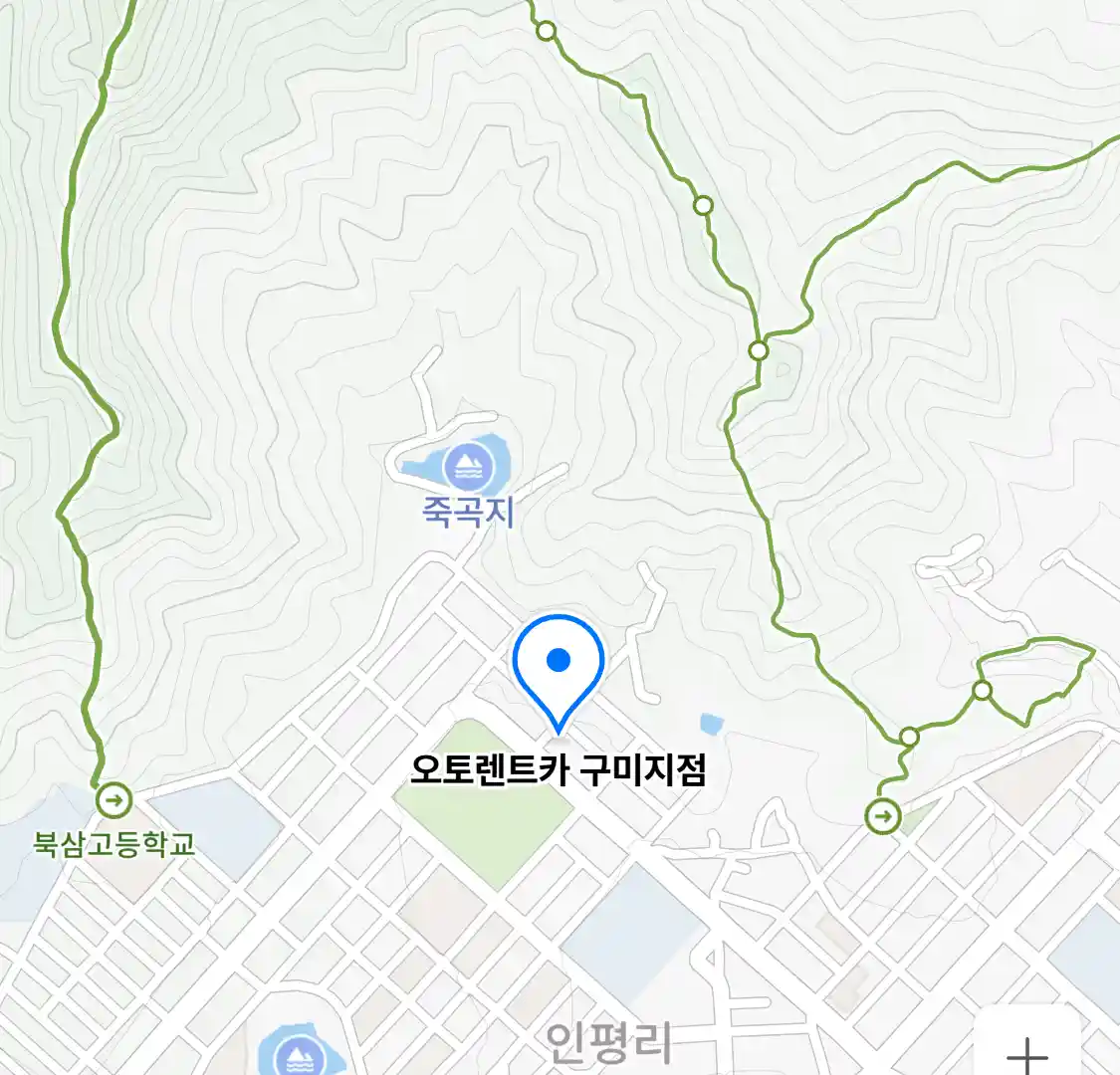 오토렌트카 구미지점 위치