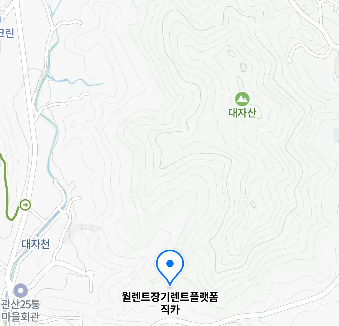 월렌트장기렌트플랫폼직카 (고양동) 위치