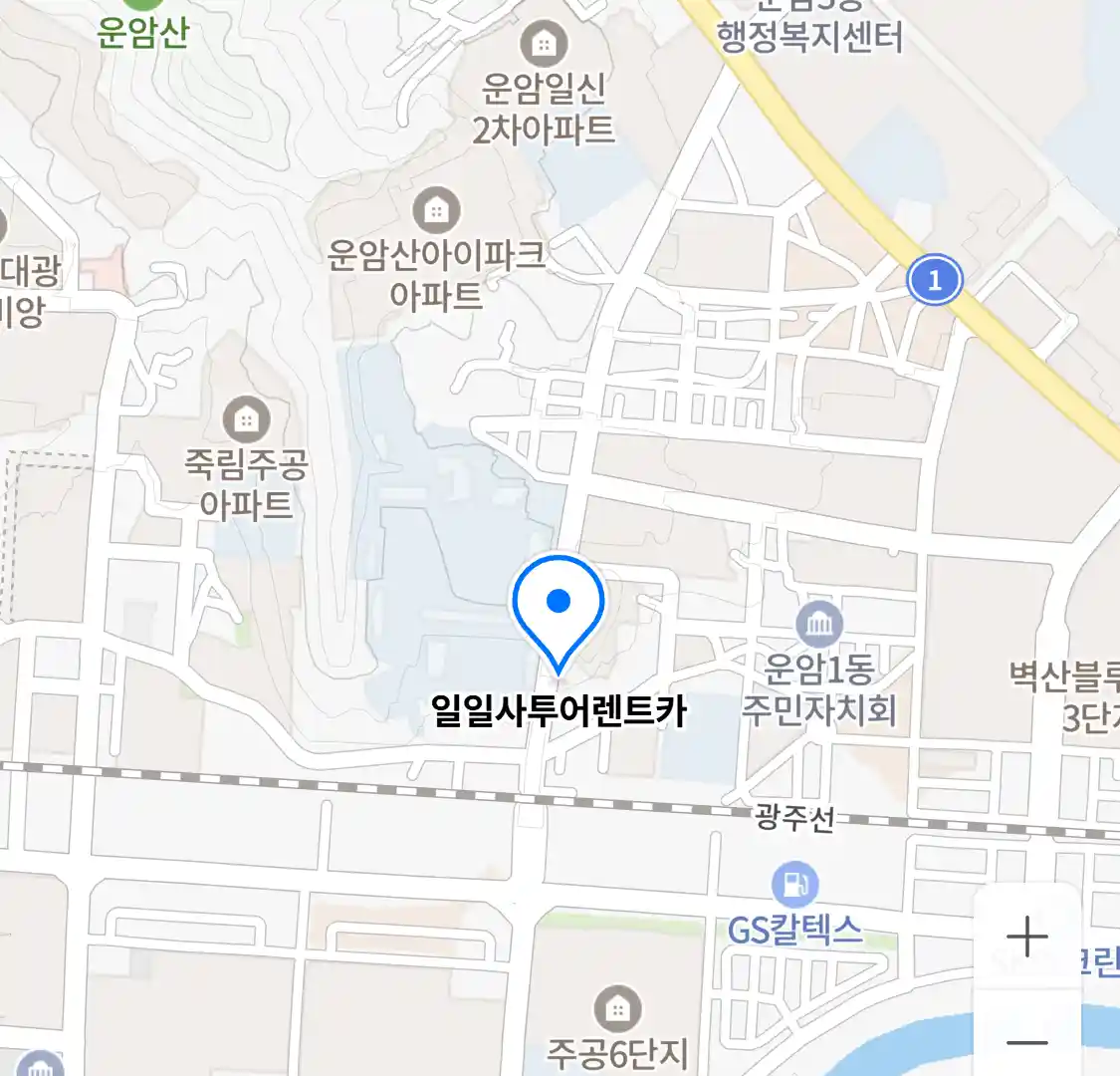 일일사투어렌트카 위치