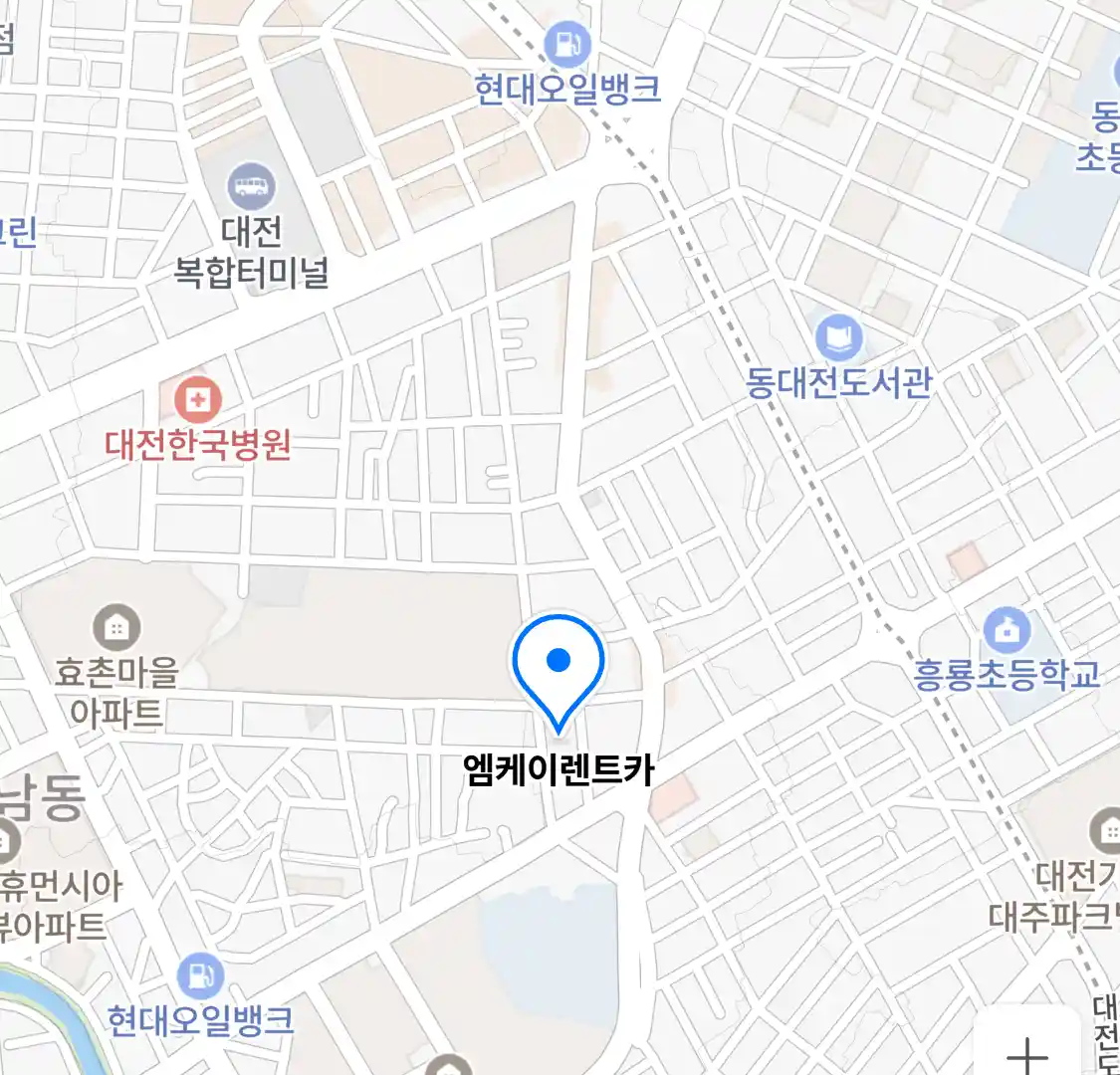 엠케이렌트카 위치