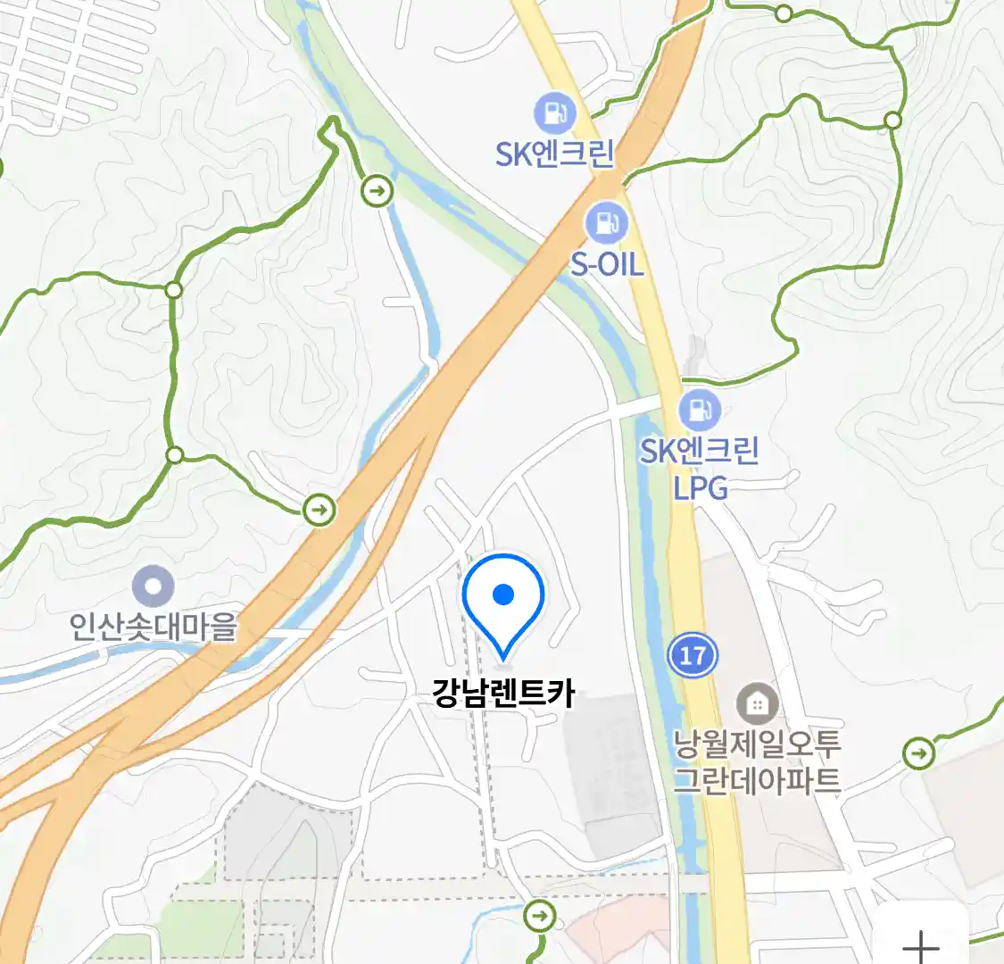 강남렌트카 위치