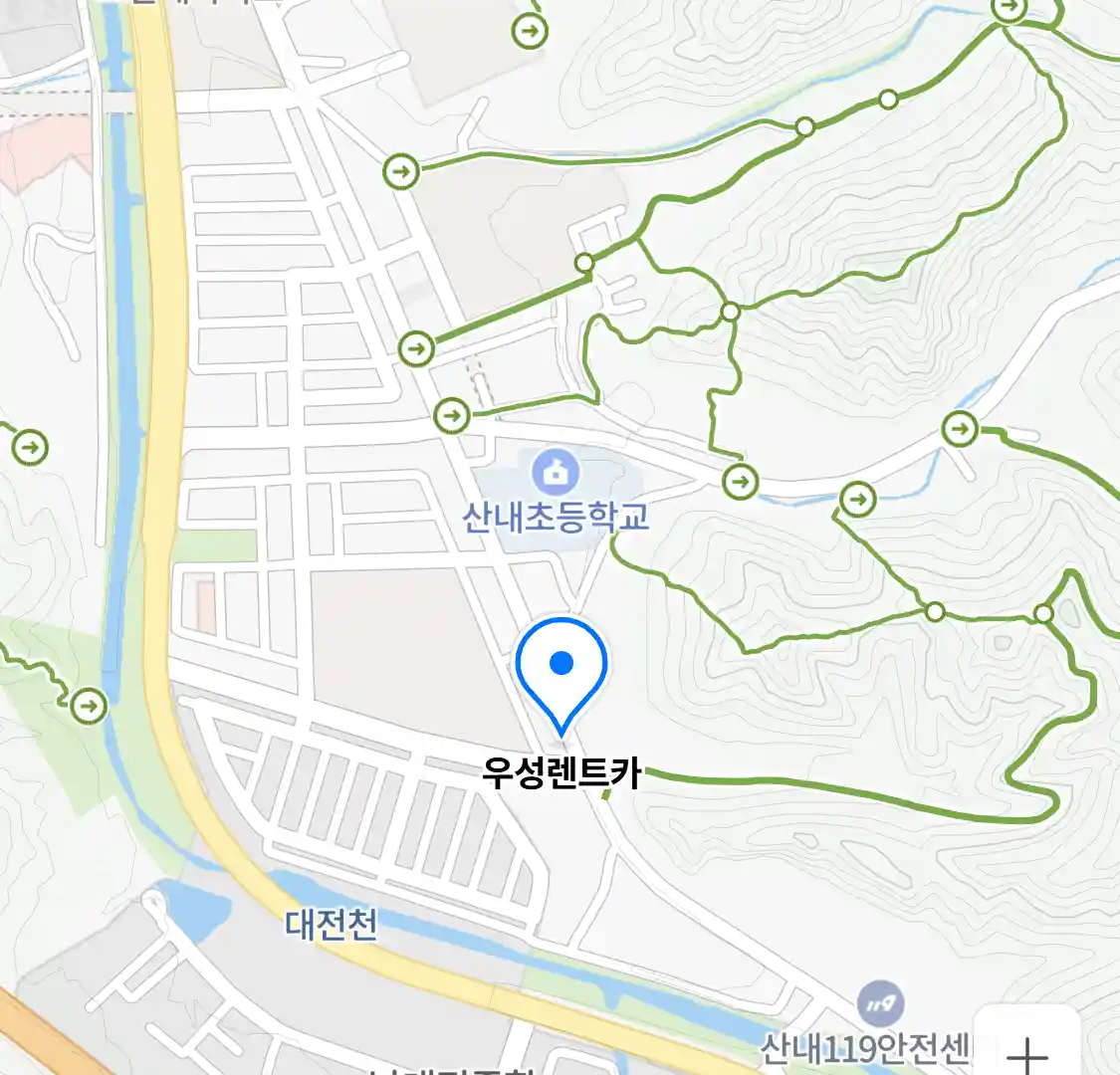 우성렌트카 위치