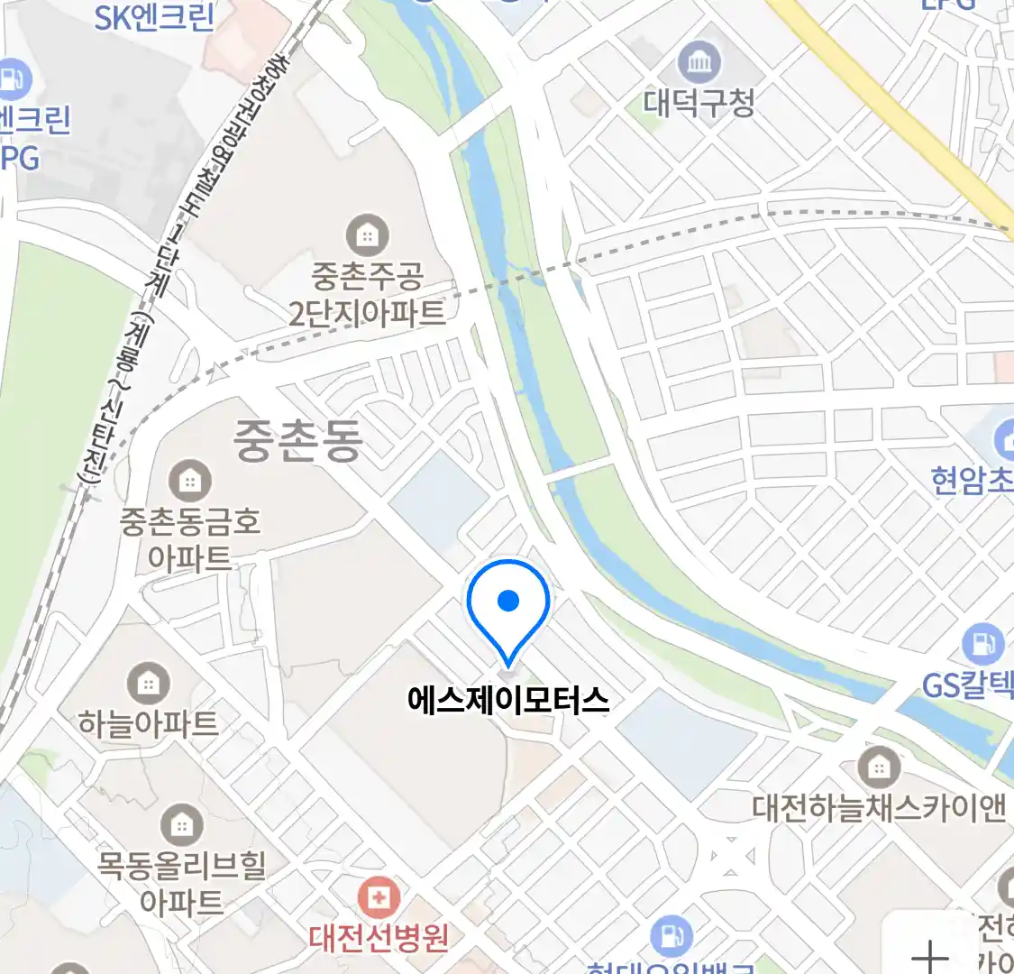 에스제이모터스 위치