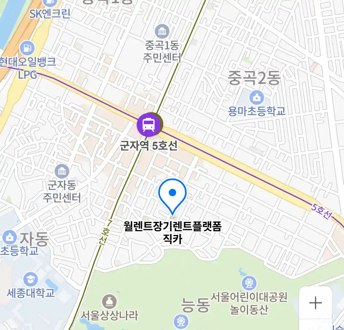 월렌트장기렌트플랫폼직카 위치