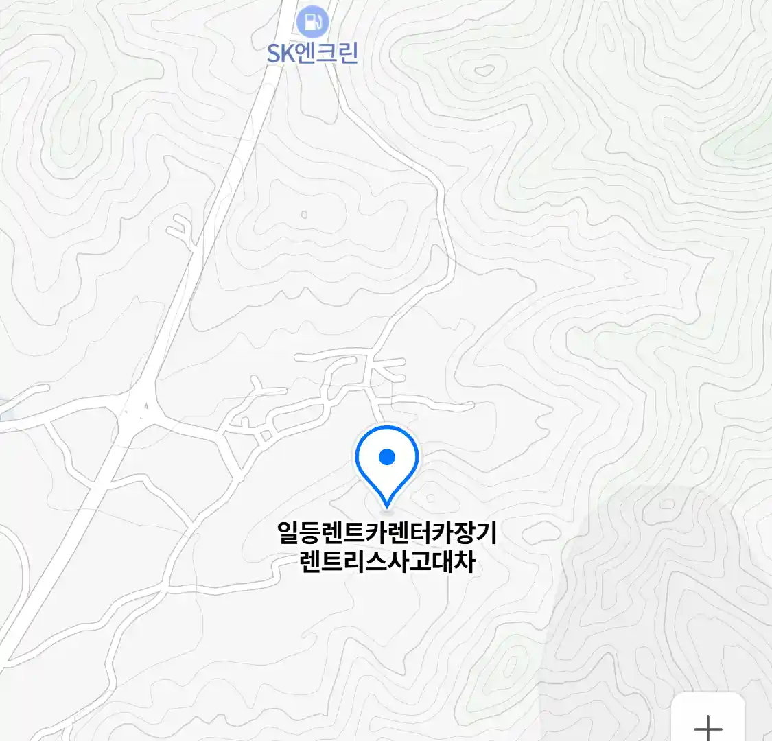 일등렌트카렌터카장기렌트리스사고대차 위치