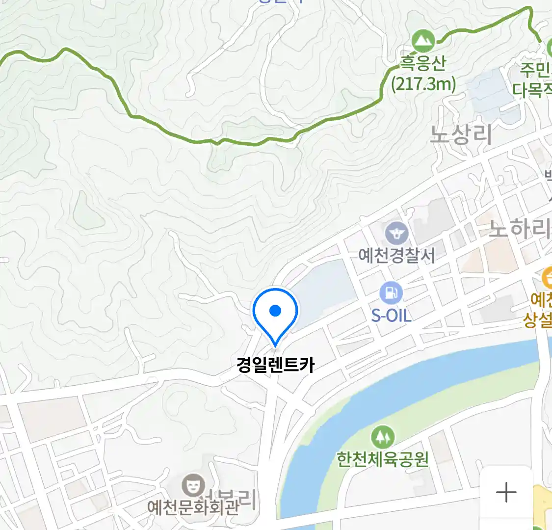 경일렌트카 위치