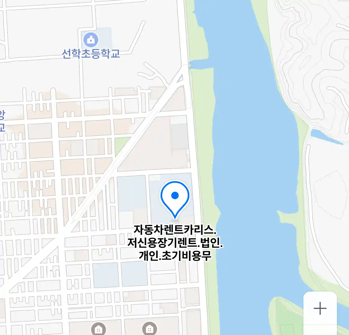 자동차렌트카리스 위치