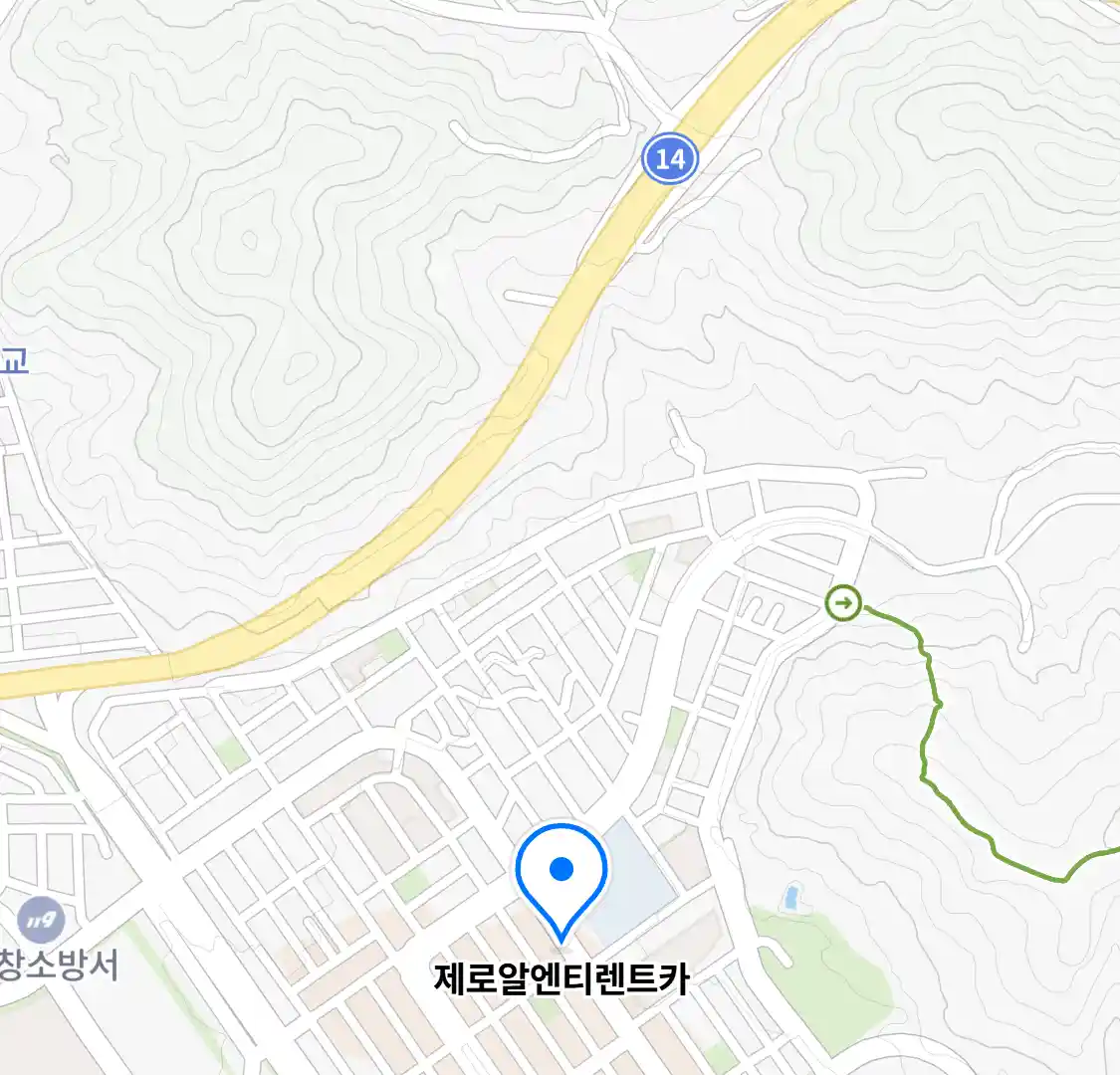 제로알엔티렌트카 위치