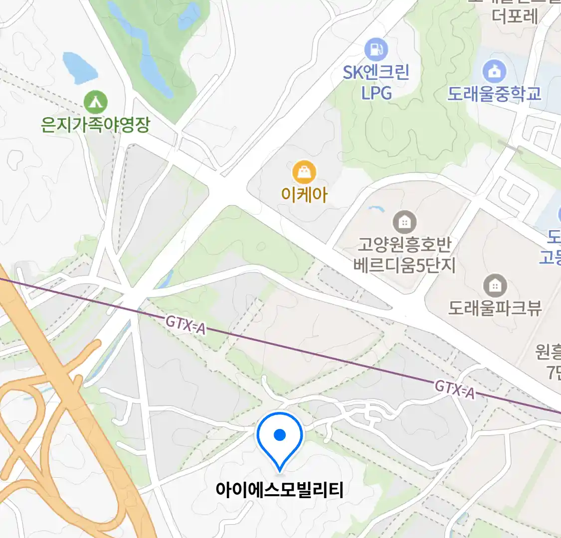 아이에스모빌리티 위치