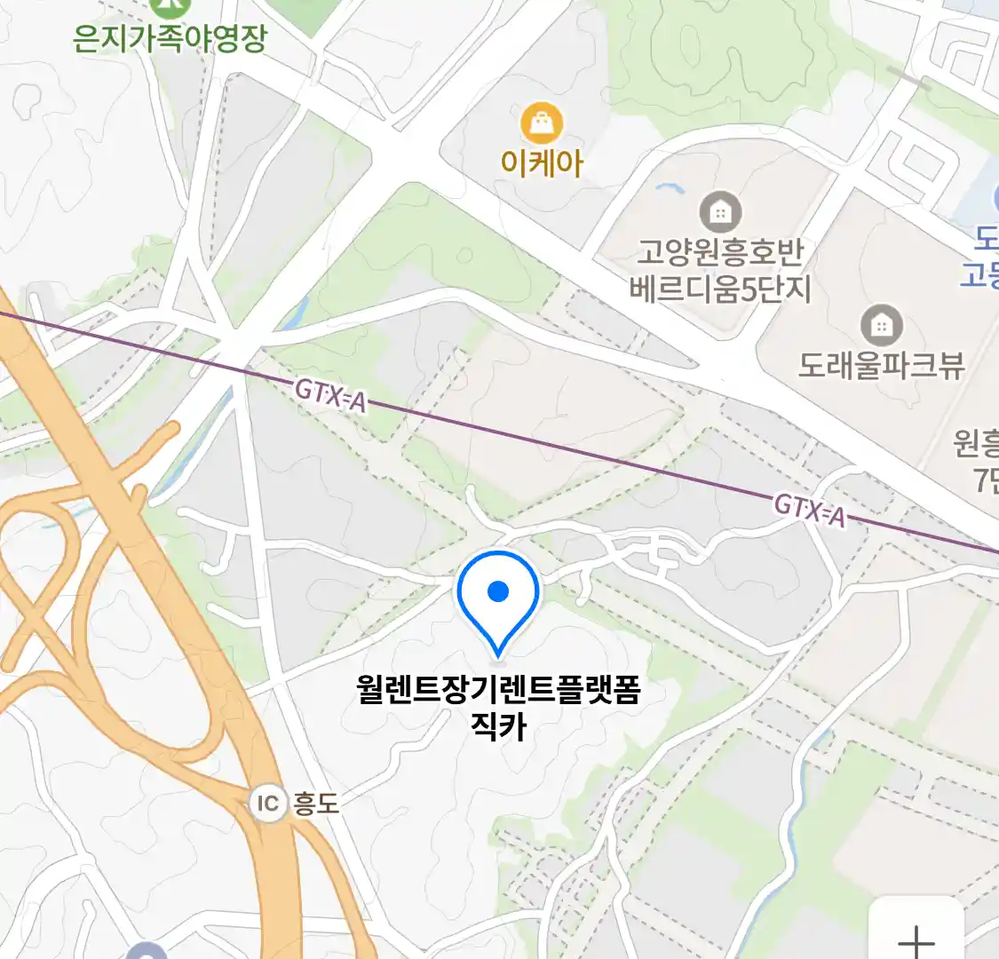 월렌트장기렌트플랫폼직카 위치