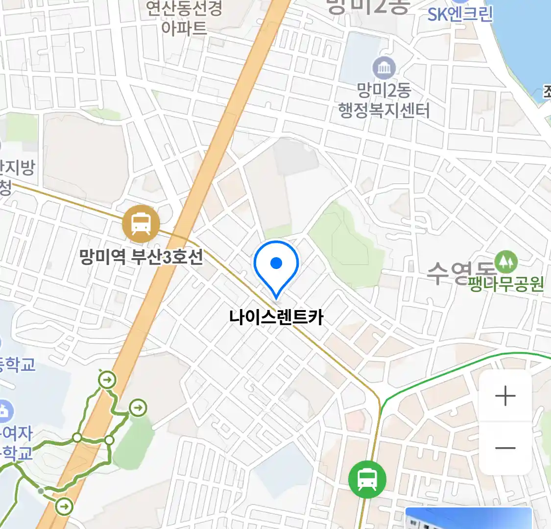 나이스렌트카 위치
