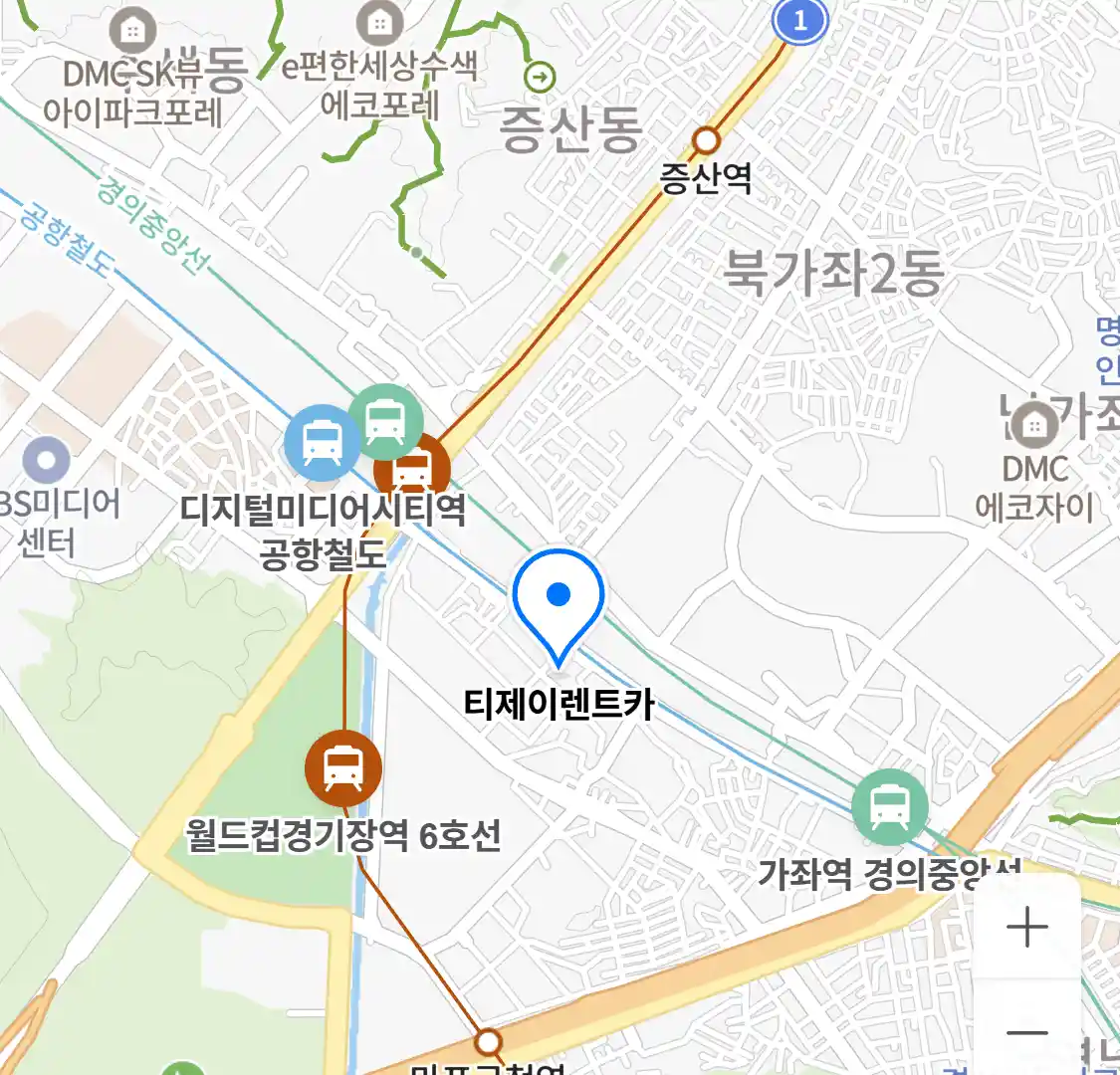 티제이렌트카 위치