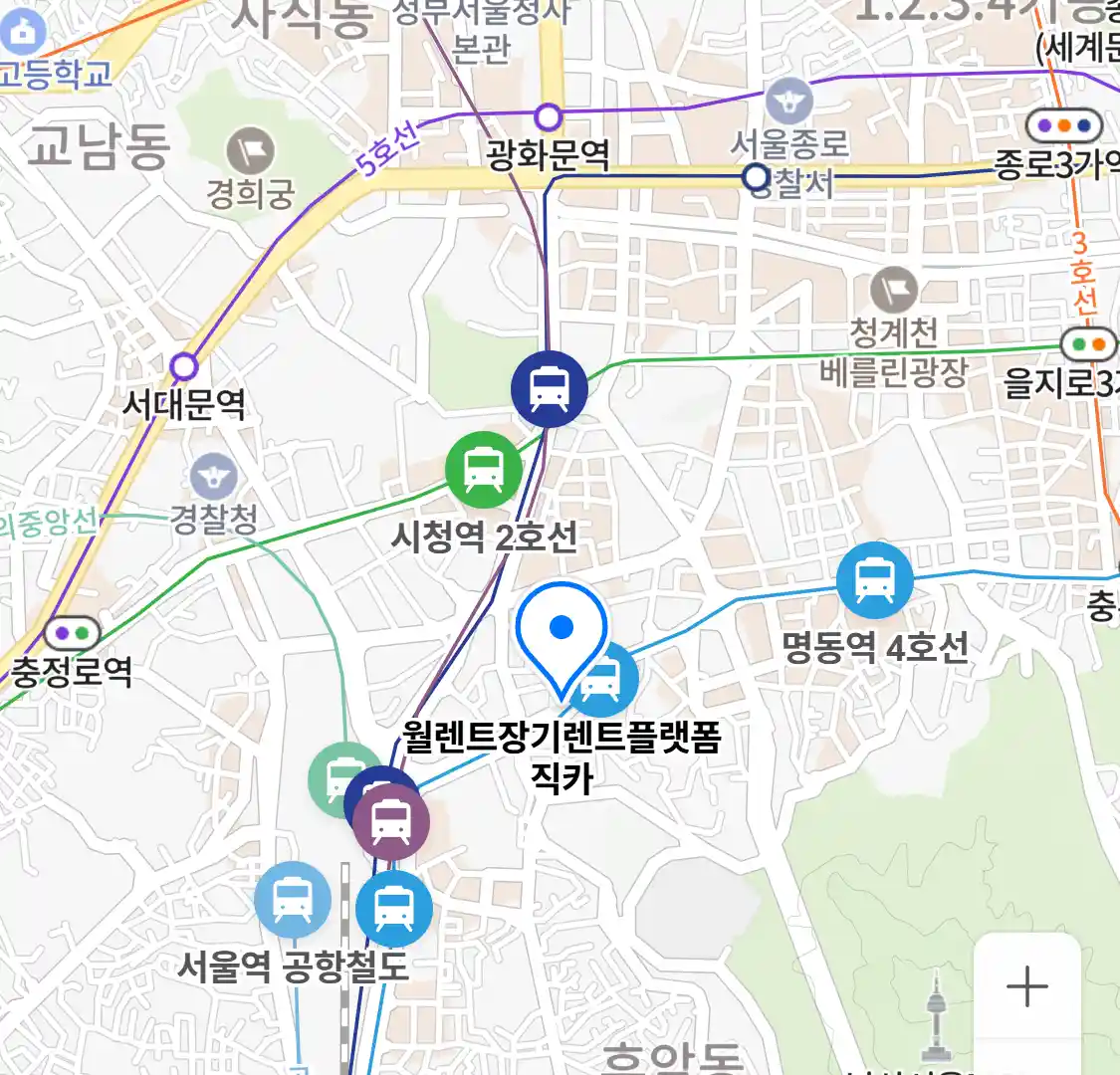 월렌트장기렌트플랫폼직카