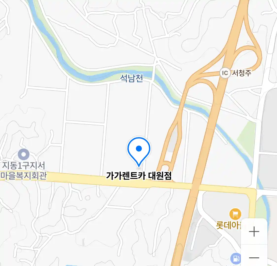 가가렌트카 대원점 위치
